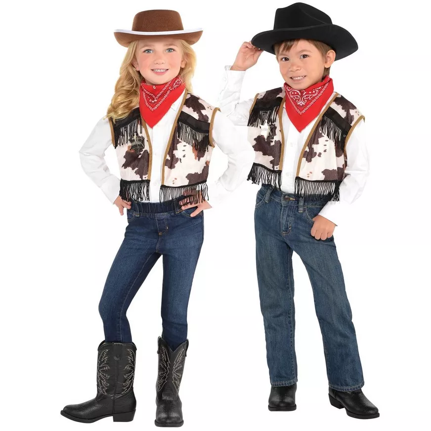 Western Cowgirl Kids Costume